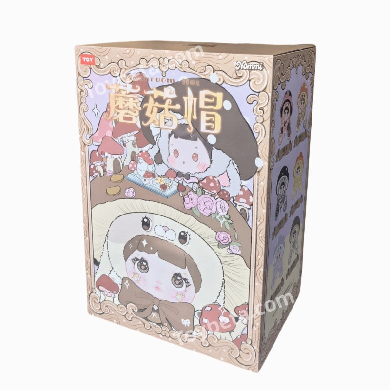 【Sale 】Nommi 400%-V2 Mushroom Hat Plush Blind Box【HiToys】