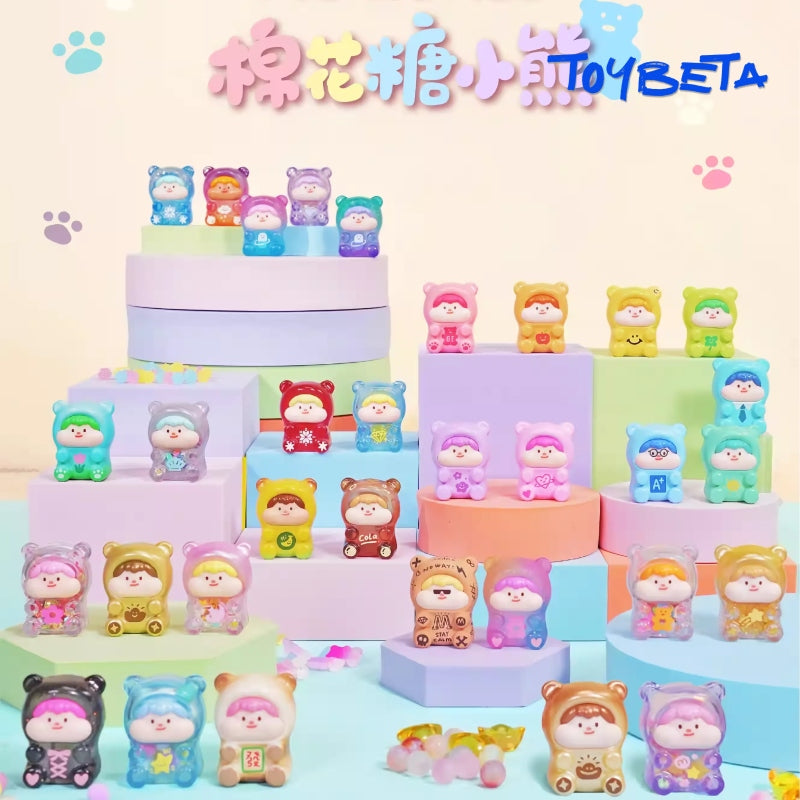 Meatball Marshmallow Bear Series Beans Mini Blind Bag（4 PC）