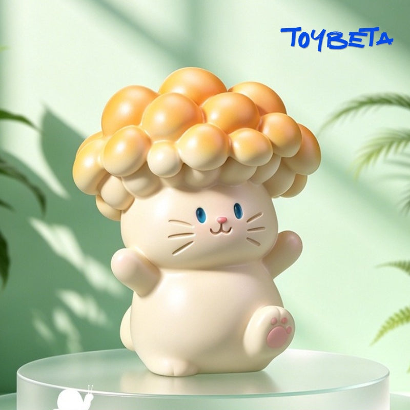 Mushroom Cat Emotional Forest Series Mini Figures Blind Box [Material: Resin]