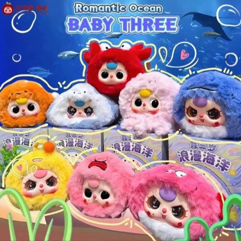 Baby Three Romantic Ocean Plush Blind Box【BB3】