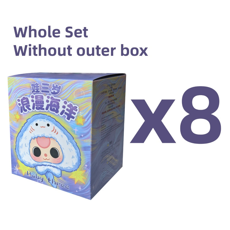 Baby Three Romantic Ocean Plush Blind Box【BB3】