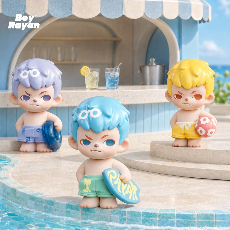 Rayan Splash Into Summer Mini Series Figures Blind Box【TNTSpace】