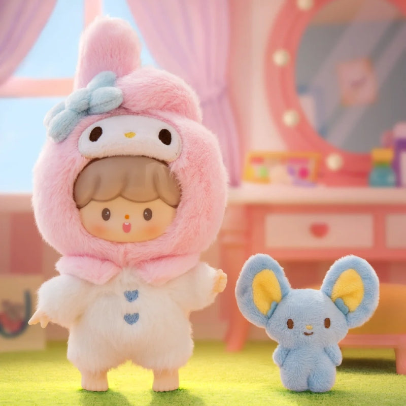 【F.UN&TB - PLUSH】zZoton x SANRIO CHARACTERS-Love-League Buddies Series Plush Blind Box