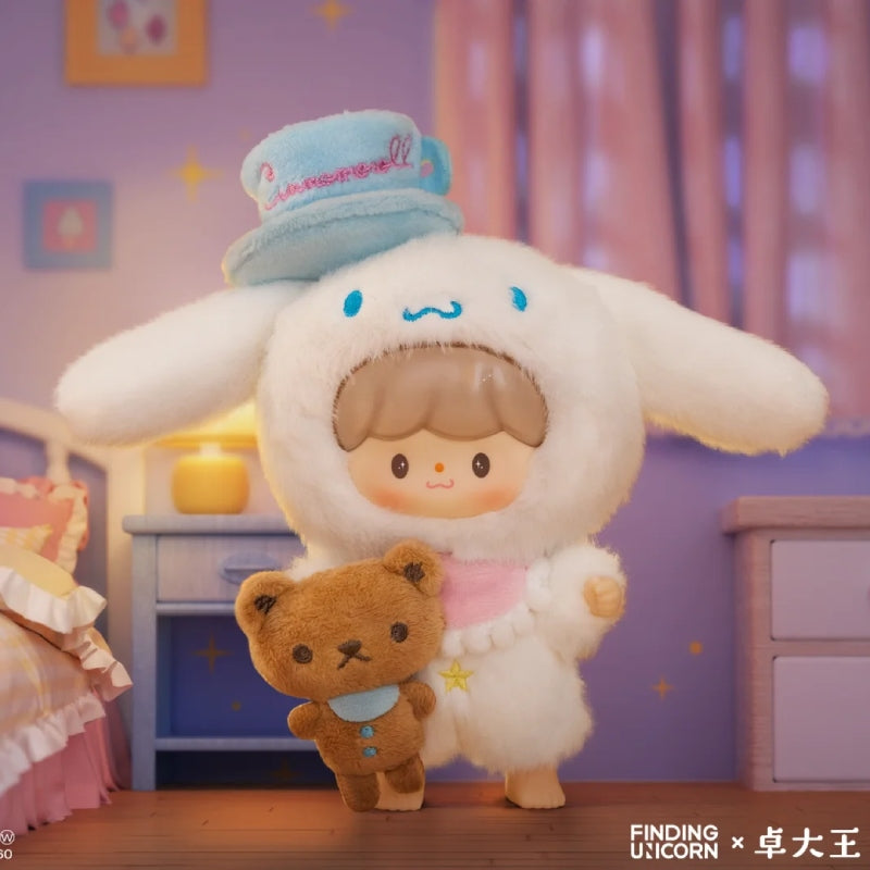 【F.UN&TB - PLUSH】zZoton x SANRIO CHARACTERS-Love-League Buddies Series Plush Blind Box