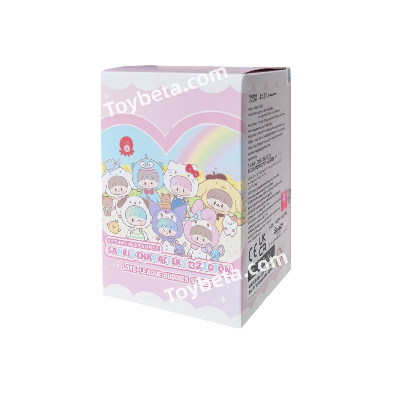 【F.UN&TB - PLUSH】zZoton x SANRIO CHARACTERS-Love-League Buddies Series Plush Blind Box
