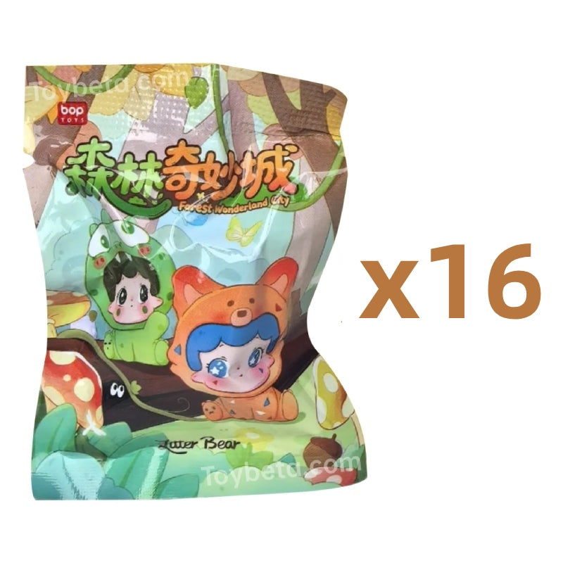 Litter Bear·Forest Wonderland City Series Figures Blind Box