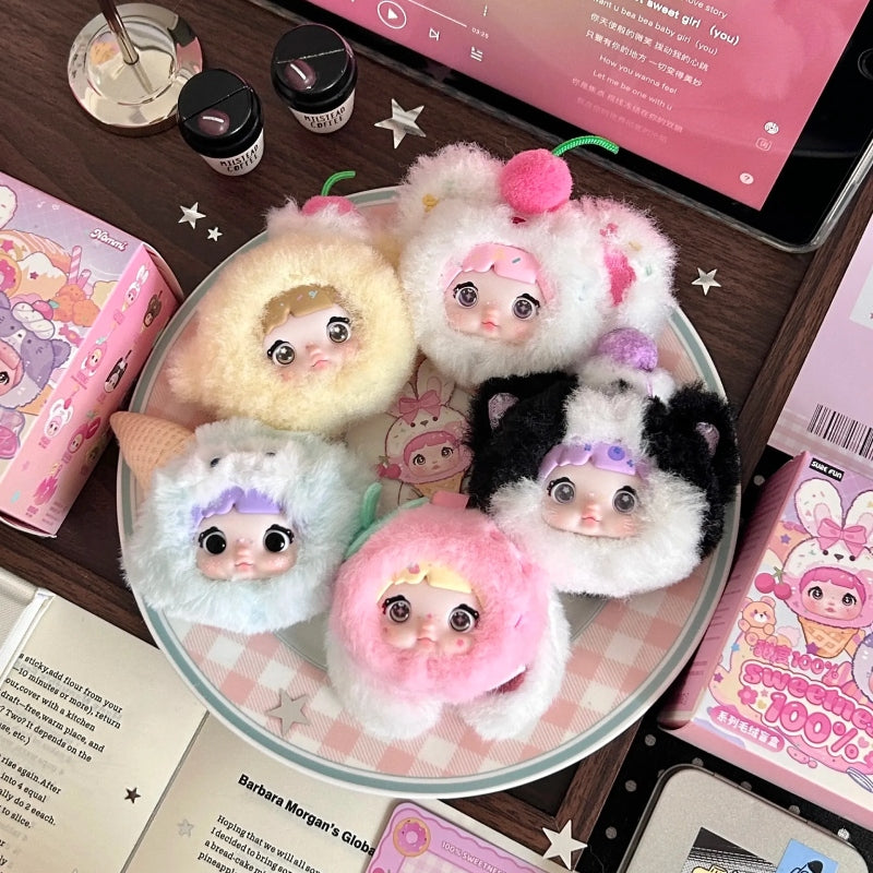 【Sale】Nommi Glutinous Rice 100% Sweetness Series Plush Blind Box【HiToys】