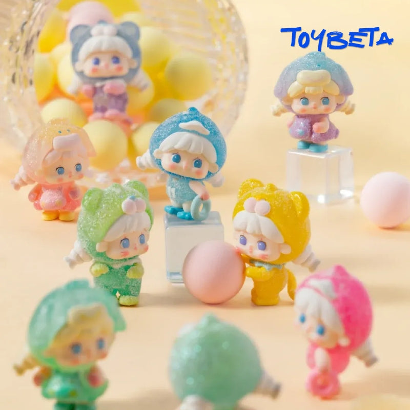 TangTang Happy Animals Series Beans Blind Box（4 PC）