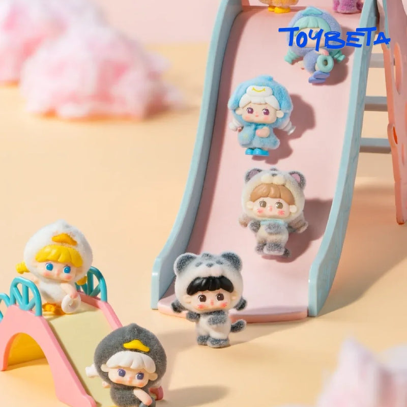 TangTang Happy Animals Series Beans Blind Box（4 PC）