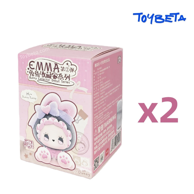 EMMA V2 Bunny Collector Debut Series Mini Blind Box Figures【DIY LIVE】