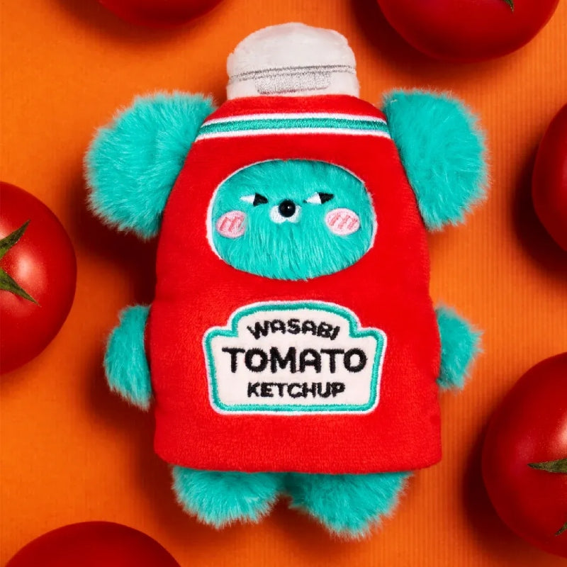 WASABI Bear Flavor Series Plush Keychain Blind Box