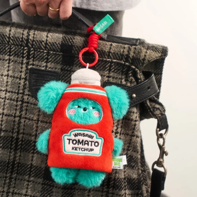 WASABI Bear Flavor Series Plush Keychain Blind Box