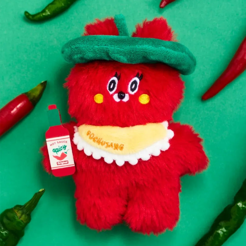 WASABI Bear Flavor Series Plush Keychain Blind Box