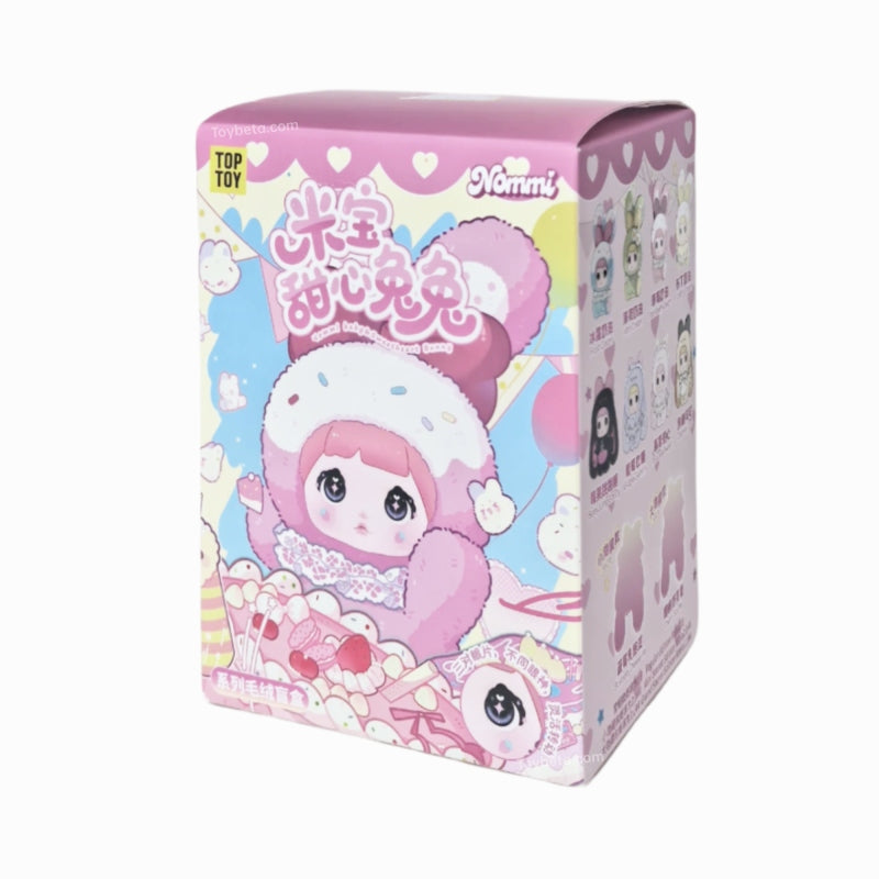 【Sale】Nommi-V8 Nommi Baby Sweetheart Bunny Series Plush Figure Blind Box【HiToys】