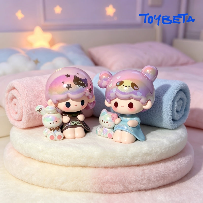 UUTOY Good Night Dream Electroplated【4th Anniversary Limited Edition – Full Electroplated】 Series Beans Mini Blind Box