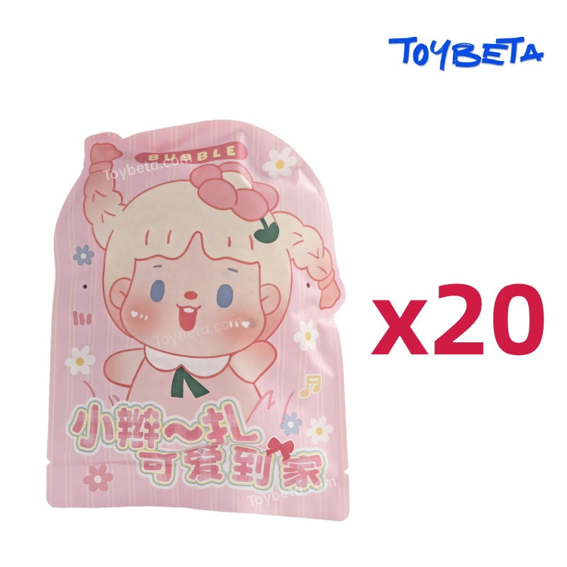 BUBBLE Ponytail Done,Cuteness Overload Series Beans Blind Bag