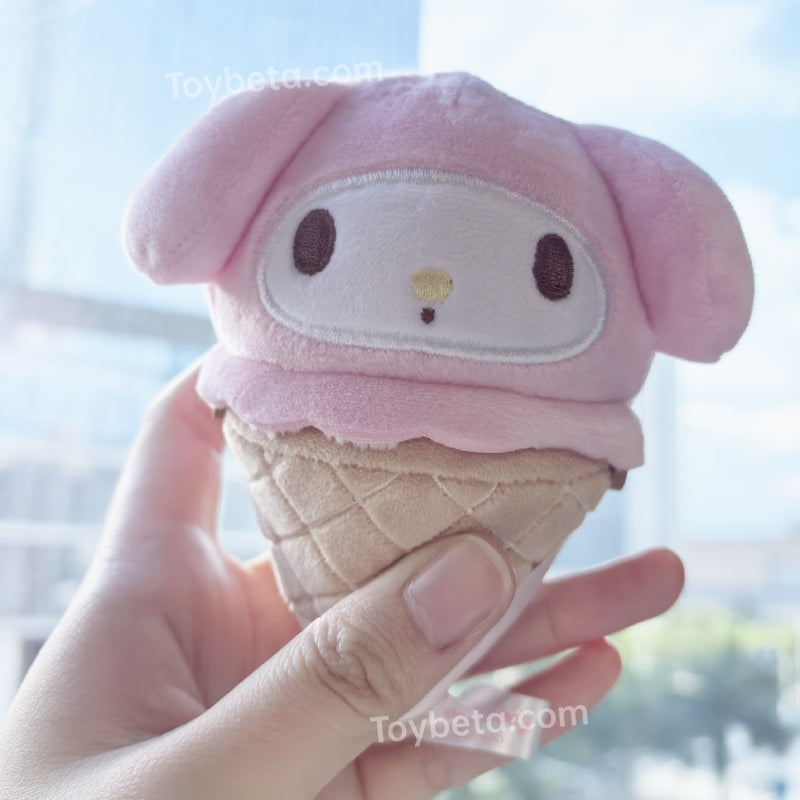 Sanrio Characters Ice Cream Cones Series Squishy Plush Blind Box