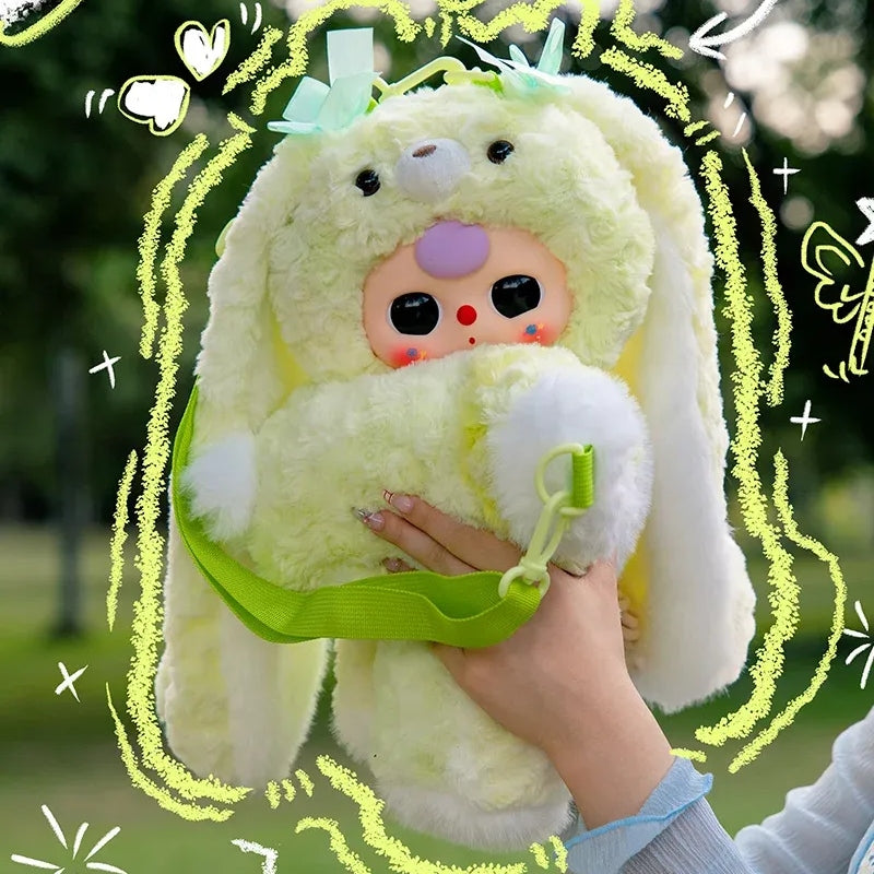 【Sale】Baby Three-Hugging Baby Backpack Plush Blind Box