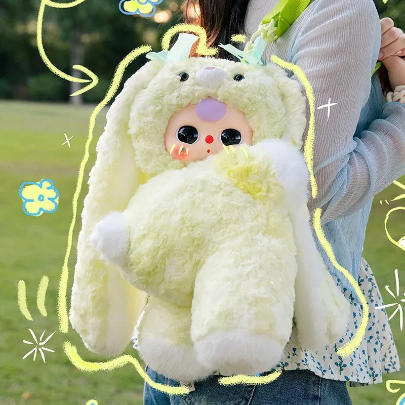 【Sale】Baby Three-Hugging Baby Backpack Plush Blind Box