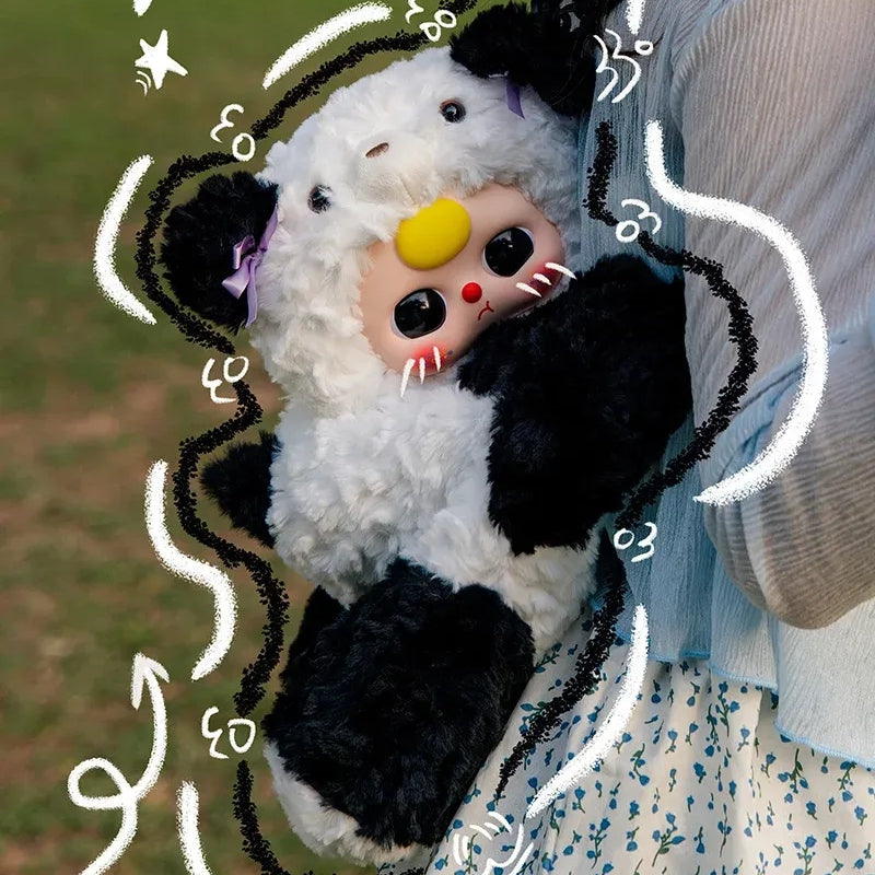 【Sale】Baby Three-Hugging Baby Backpack Plush Blind Box