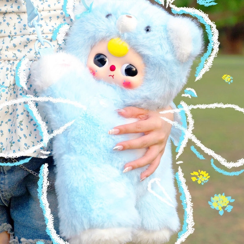 【Sale】Baby Three-Hugging Baby Backpack Plush Blind Box