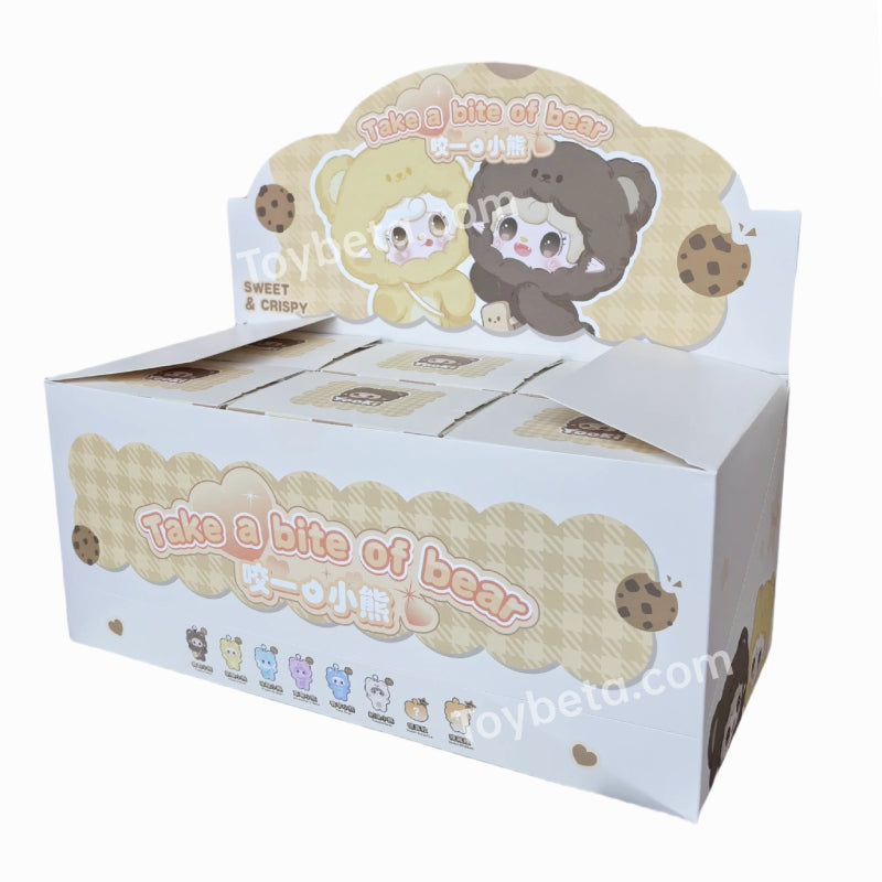 Yooki V4 Take a Bite Of Bear Series Blind Box Plush Dolls