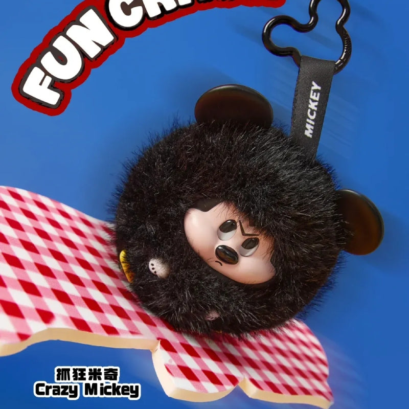 Mickey Fun Collision Series Vinyl Plush Blind Box Pendant