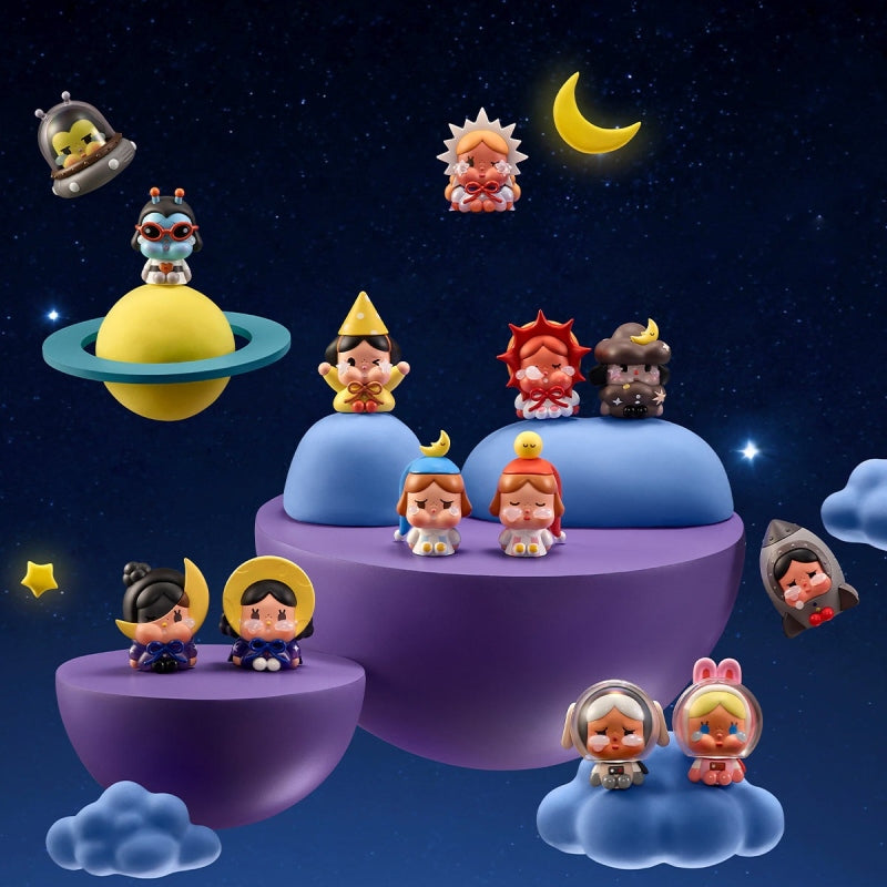 Crybaby Crying To The Moon-Sitting Series Blind Box Figures【DIY LIVE】